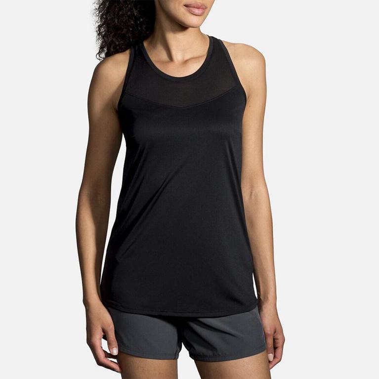 Brooks Stealth Running Tank Top - Women's - Grey (47590-OGVN)